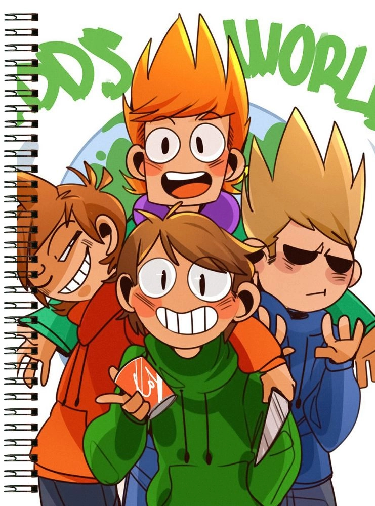 Блокнот А6 Eddsworld [BL6_Edd_001S]