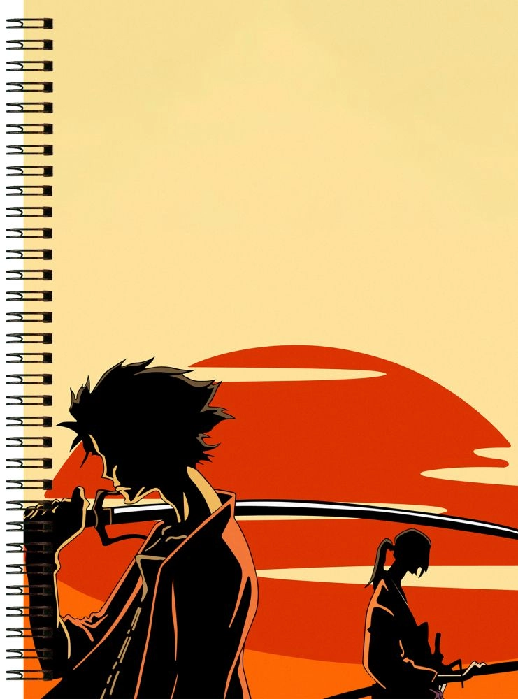 Блокнот А6 Samurai Champloo [BL6_SC_001S]