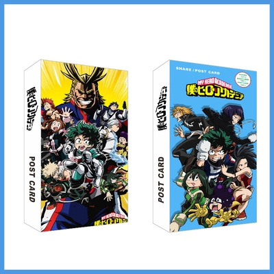 Boku no Hero Academia Моя геройская академия открытка 2 (цена за 1 из 30)