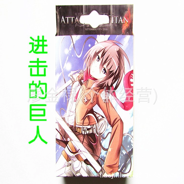 Attack on Titan playing cards Атака Титанов Карты Игральные