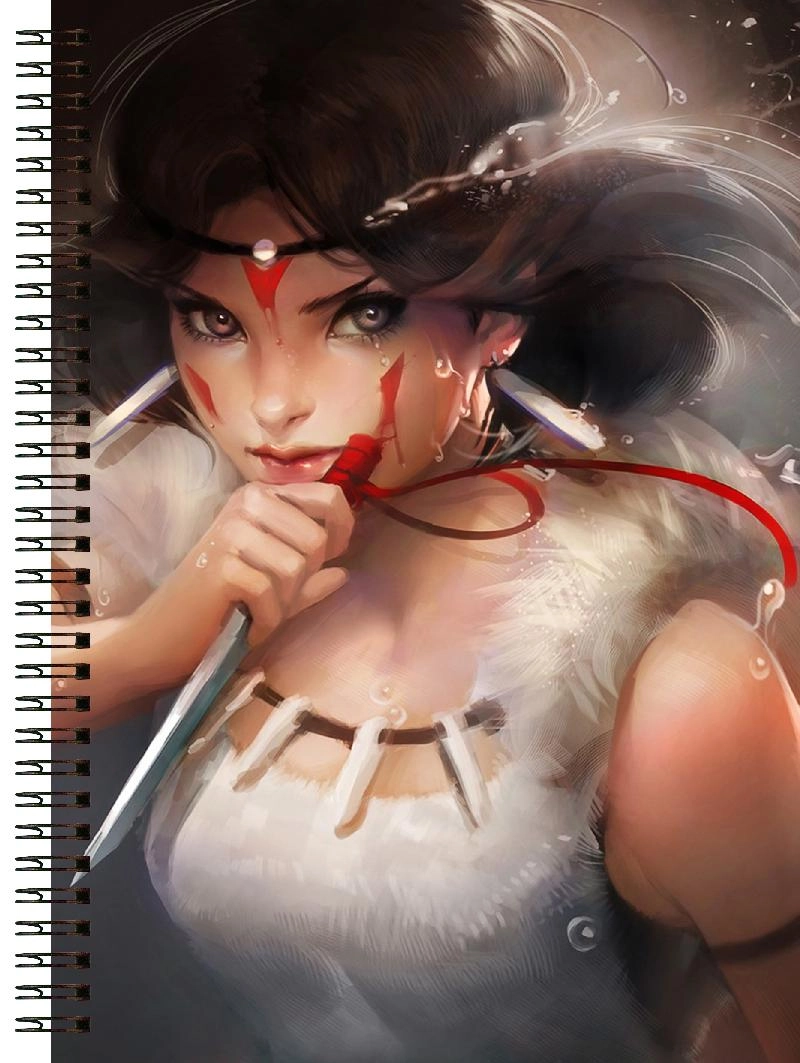 Блокнот А5 Princess Mononoke [BL5_PMon_368S]