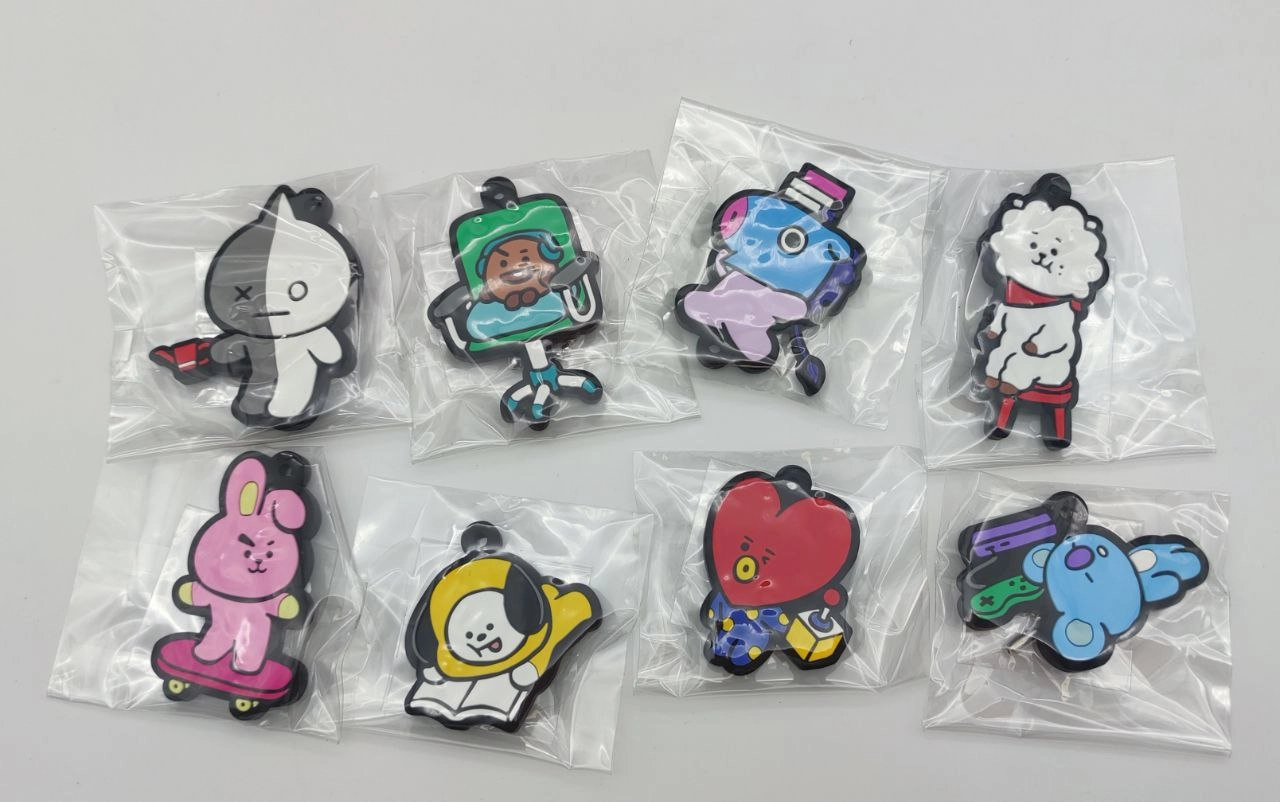 BT21 брелок резиновый в асс. (ориг)