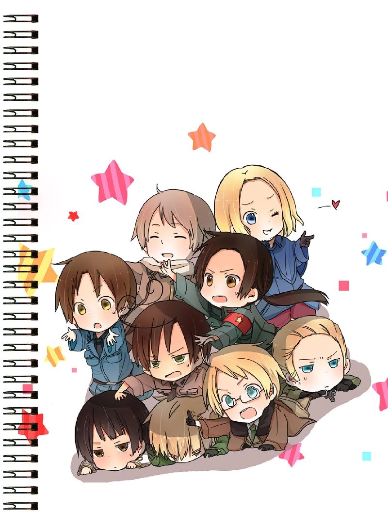 Блокнот А6 Hetalia [BL6_Het_130S]