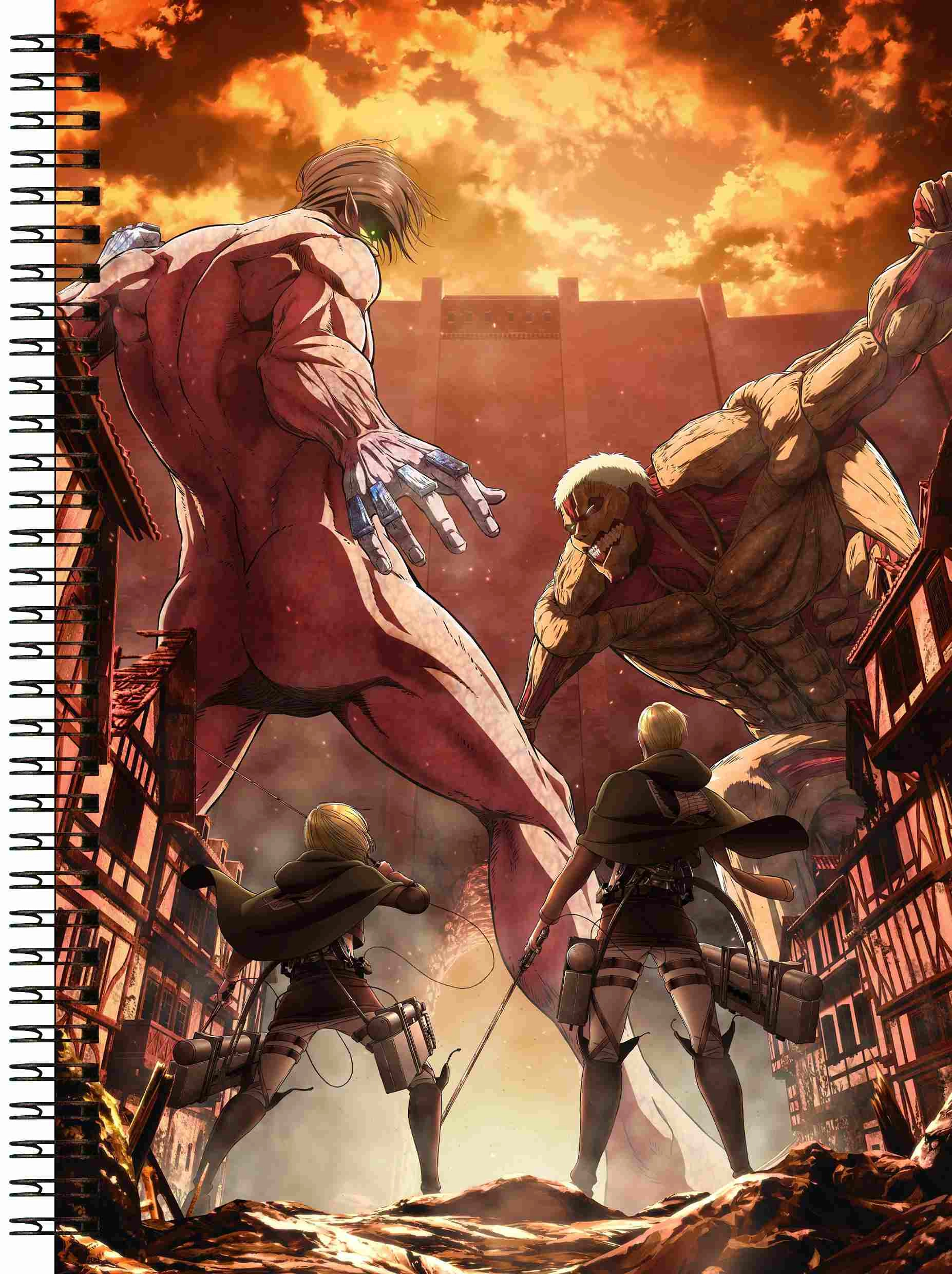 Блокнот А5 Attack on Titan [BL5_Shnk_032S]