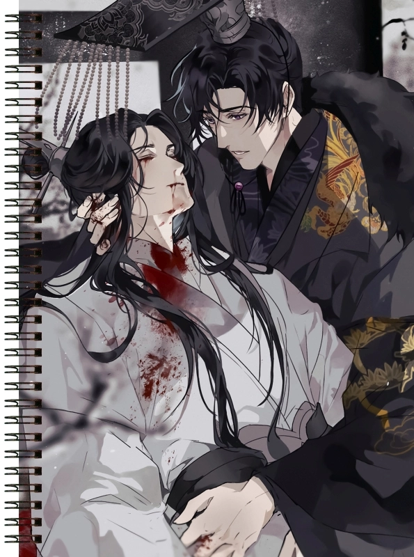 Блокнот А6 Erha He Ta De Bai Mao Shizun [BL6_MaoShi_001S]