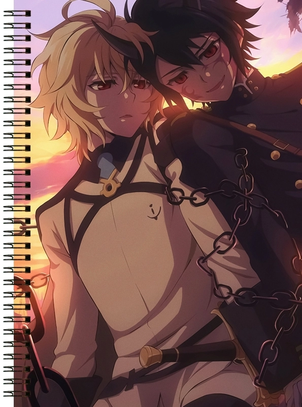 Блокнот А6 Owari No Seraph [BL6_Owari_015S]