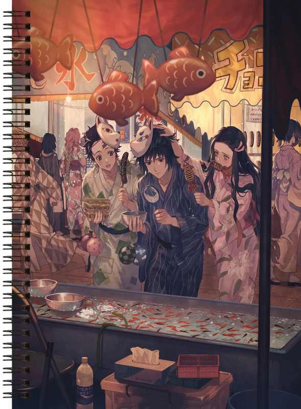 Блокнот А6 Kimetsu no Yaiba [BL6_KiNoYa_079S]