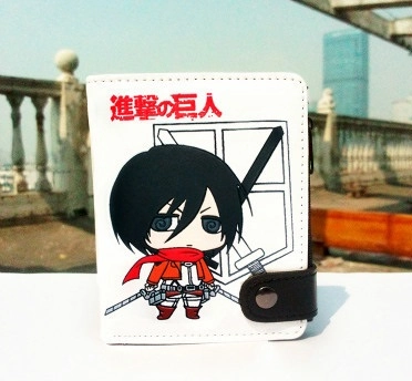 Attack on Titan Mikasa Wallet Атака титанов бумажник Микаса