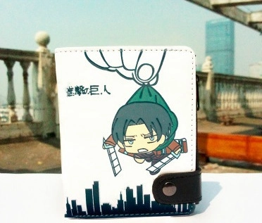 Attack on Titan Levi Wallet Атака Титанов бумажник Леви