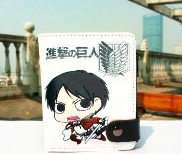 Attack on Titan Eren wallet Атака Титанов Эрен бумажник