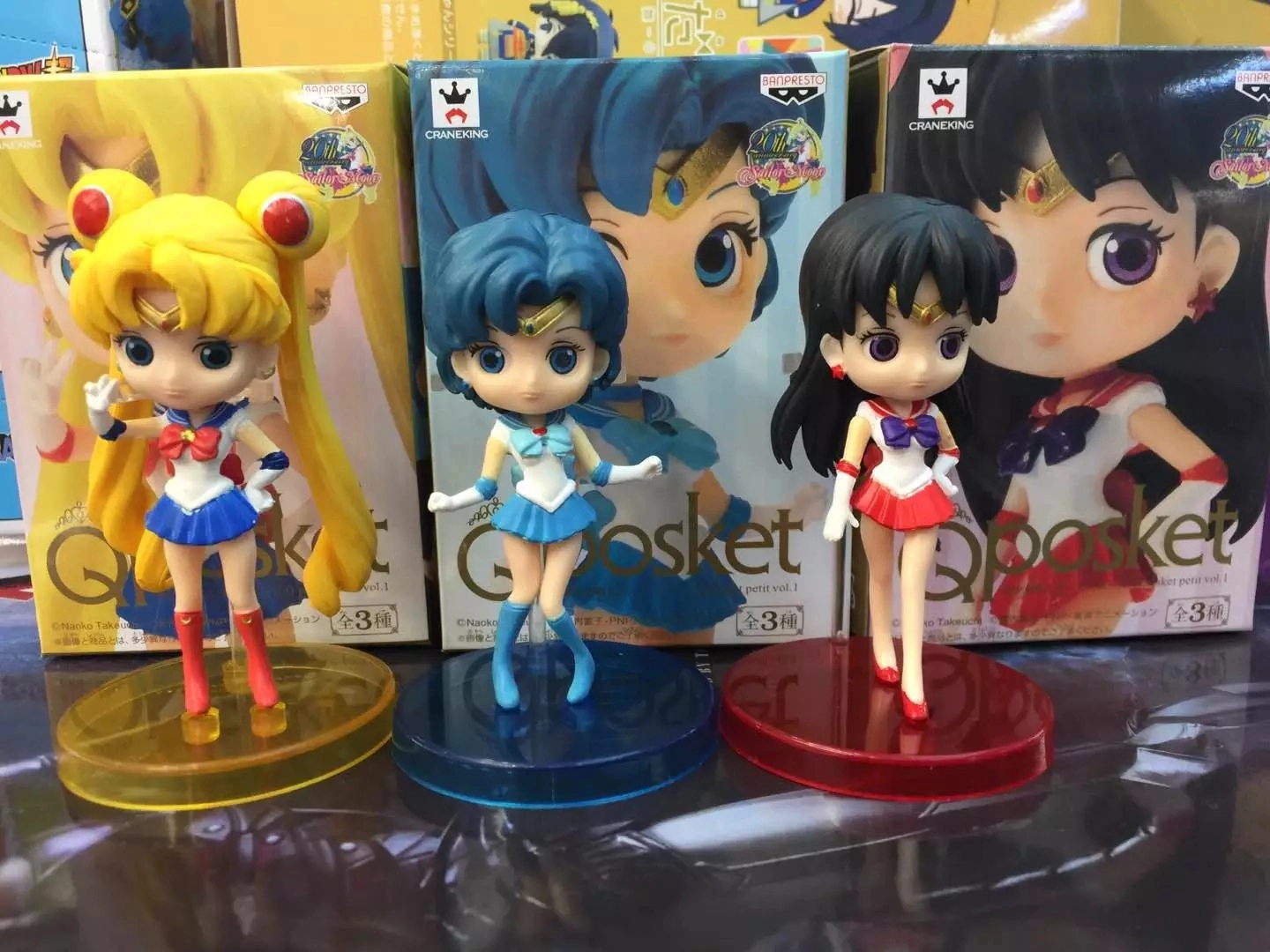 Sailor Moon Figure Сэйлор Мун Фигурка ( Цена за 1 из 3 штук)