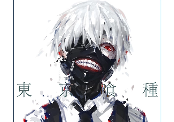 Tokyo Ghoul Токийский гуль коврик для мыши