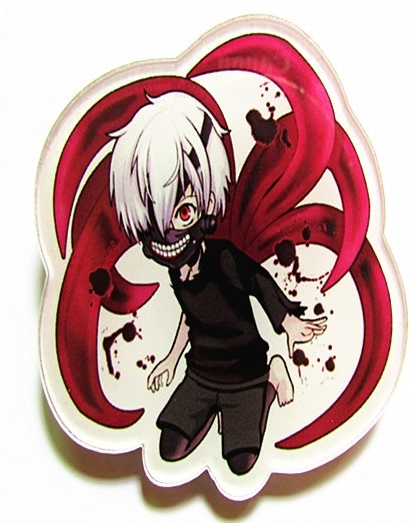 Tokyo Ghoul brooch Токийский Гуль брошь