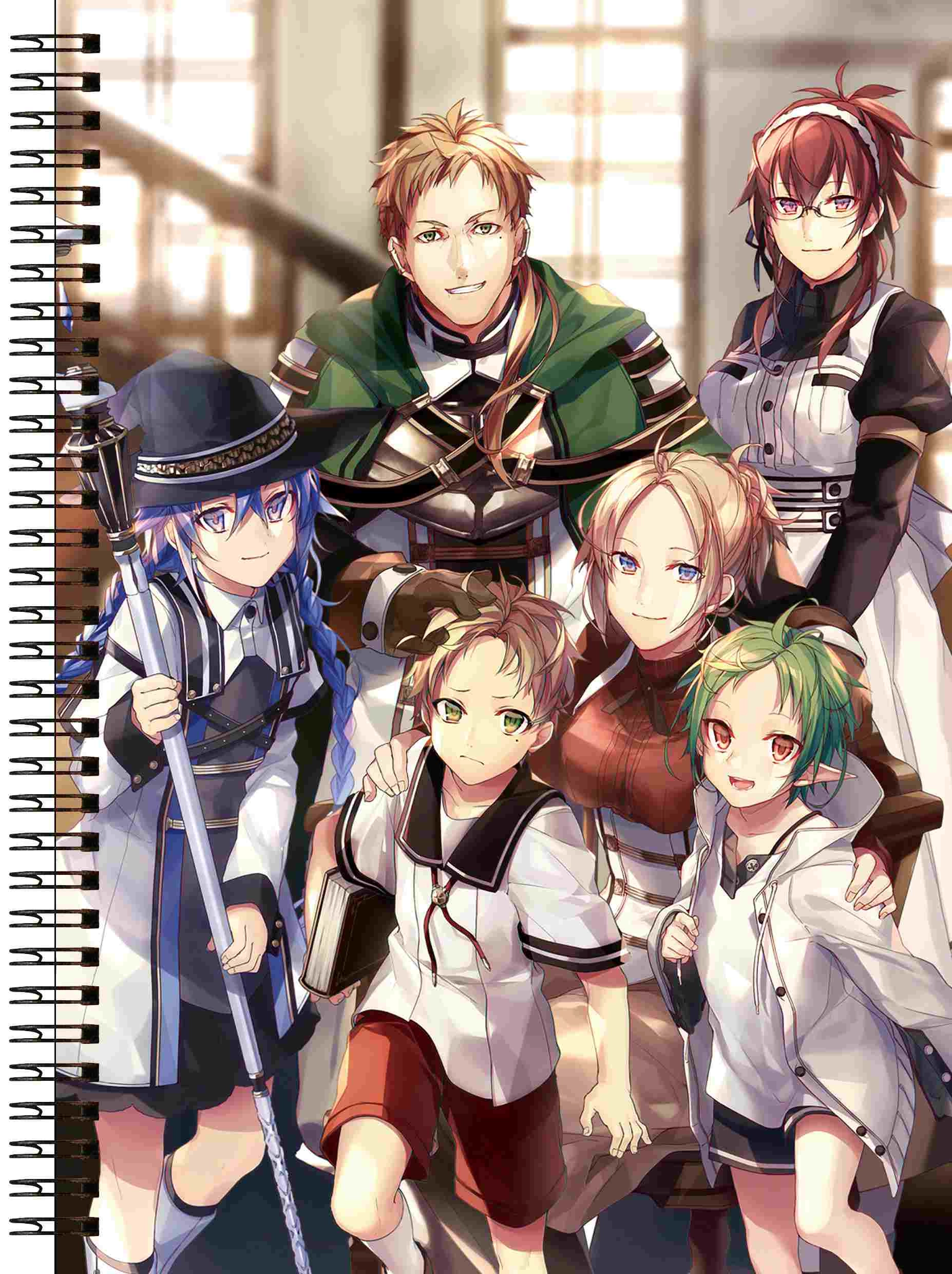 Блокнот А5 Mushoku Tensei [BL5_MuTen_002S]