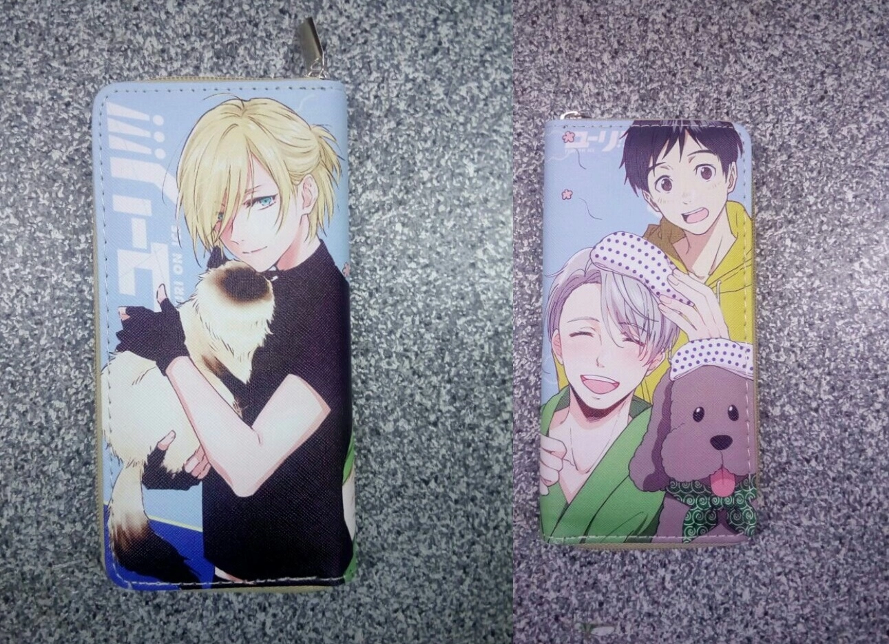 Yuri On Ice Wallet Юри На Льду Кошелек