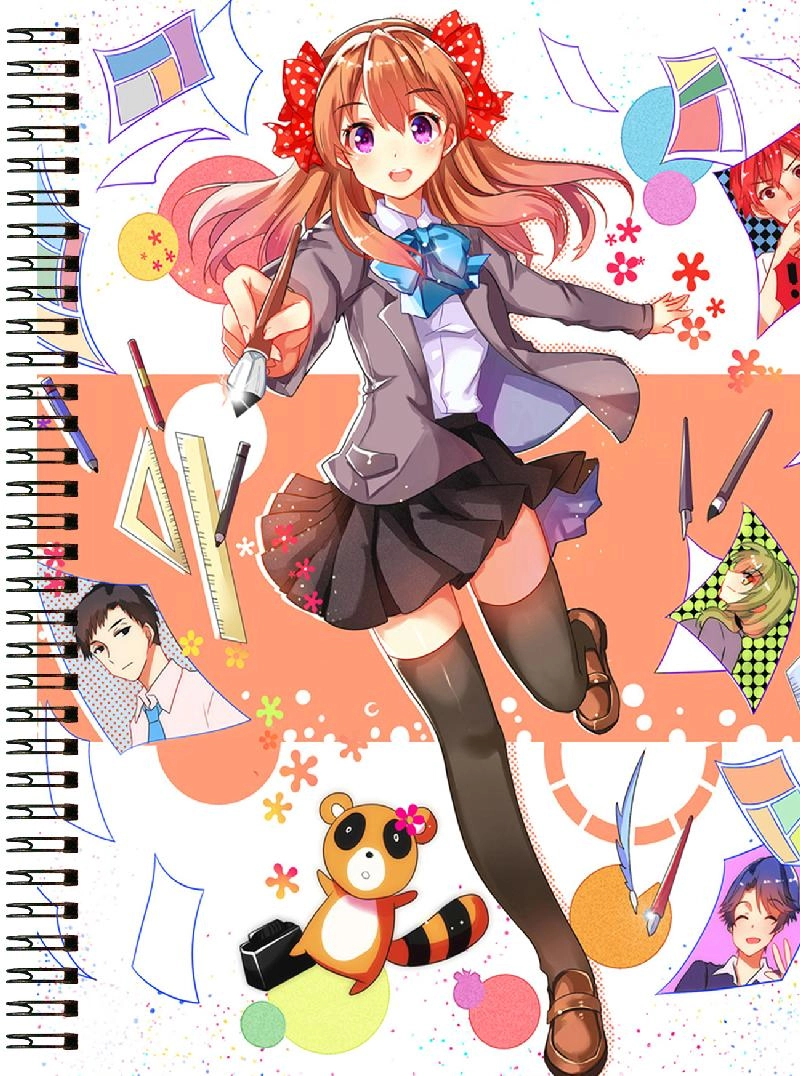 Блокнот А6 Gekkan Shoujo Nozaki-kun [BL6_GNozaki_007S]