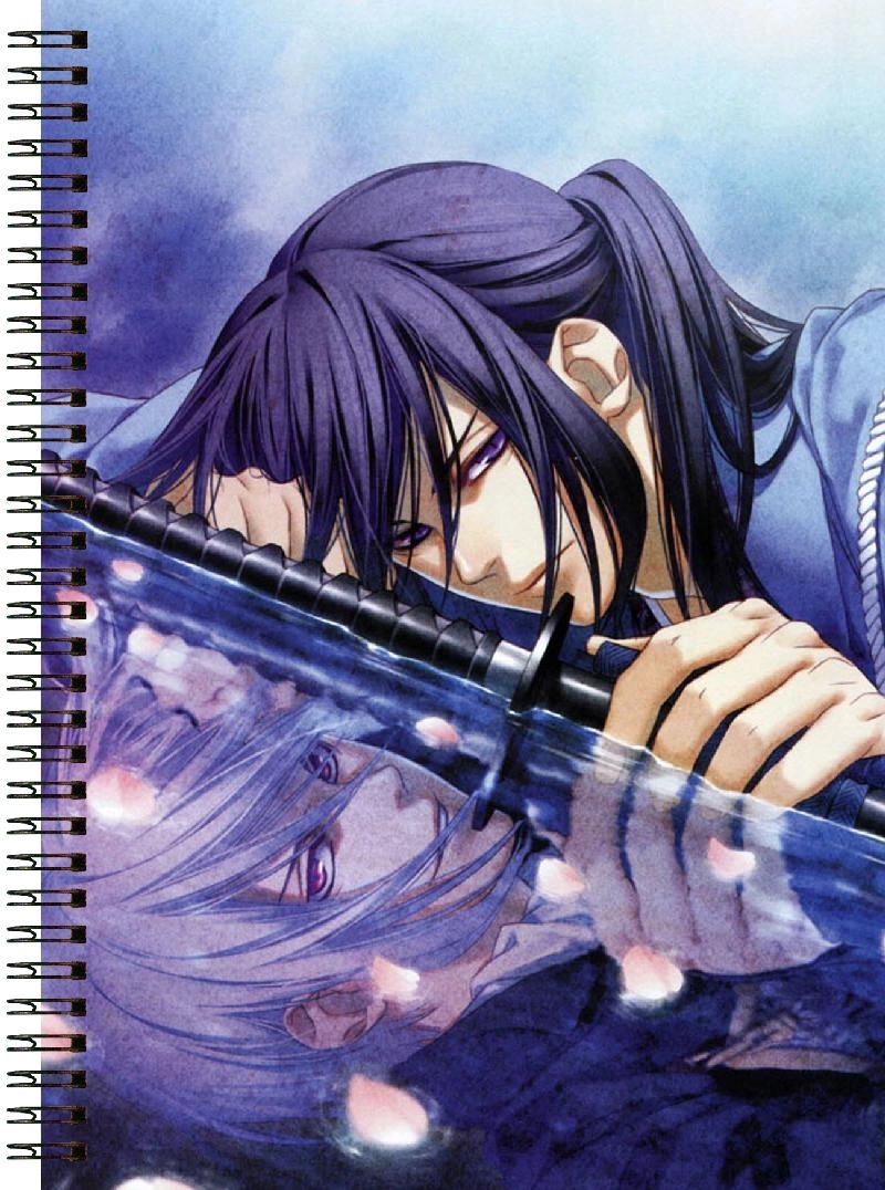 Блокнот А6 Hakuoki Shinsengumi Kitan [BL6_HakS_001S]