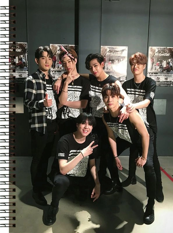 Блокнот А6 GOT7 [BL6Kp_GOT7_008S]