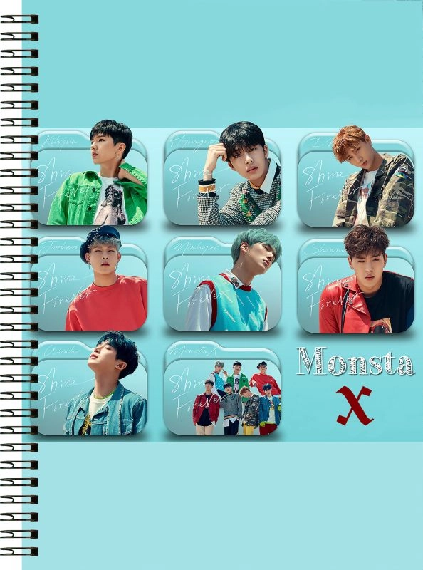 Блокнот А6 Monsta X [BL6Kp_MonX_006S]