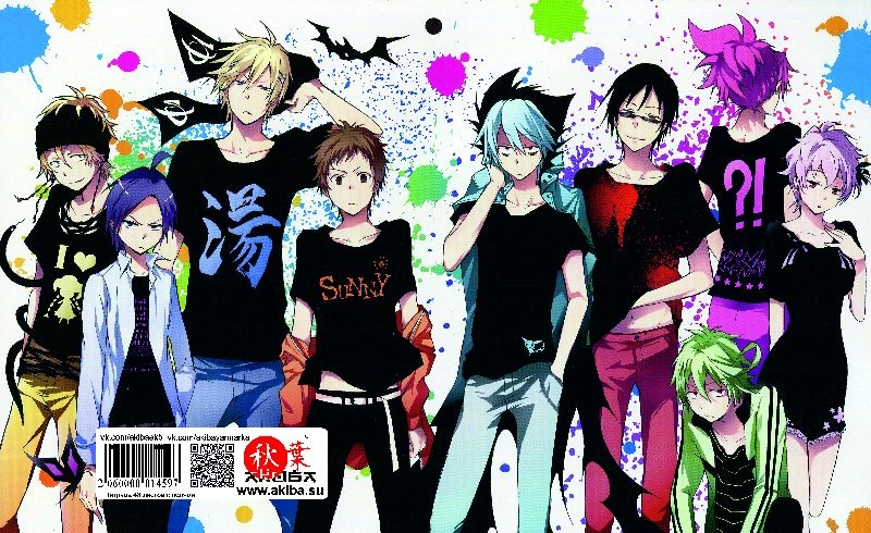 Тетрадь 48 листов в клетку Servamp [T_Serv_003S]