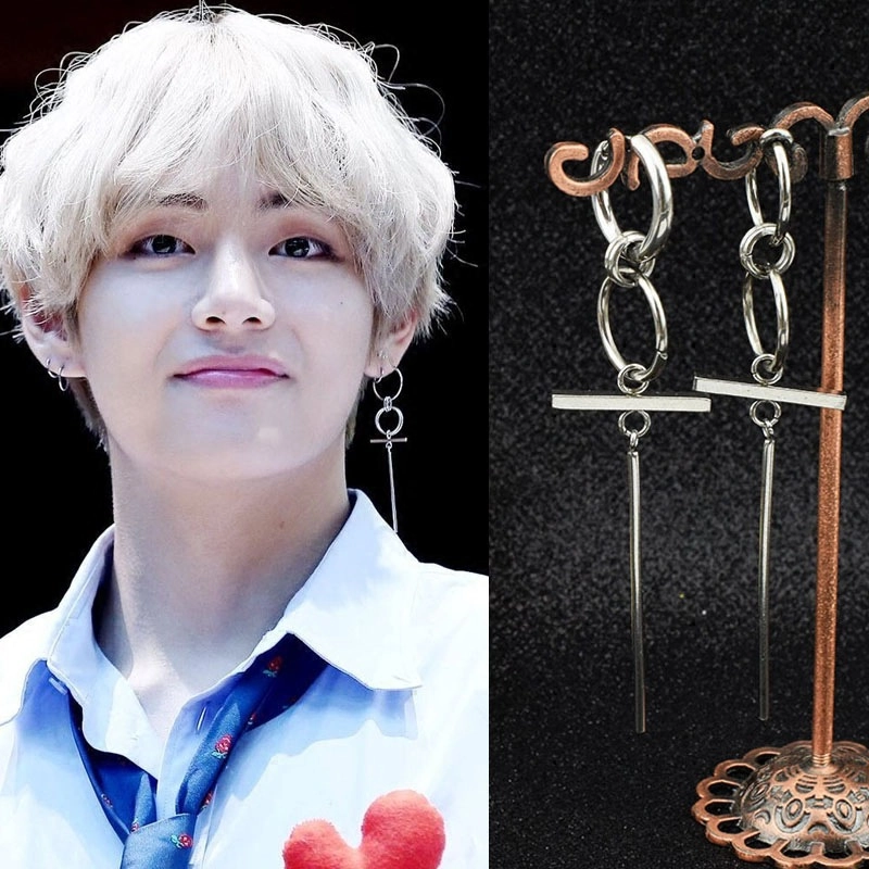 BTS V earring A сережка