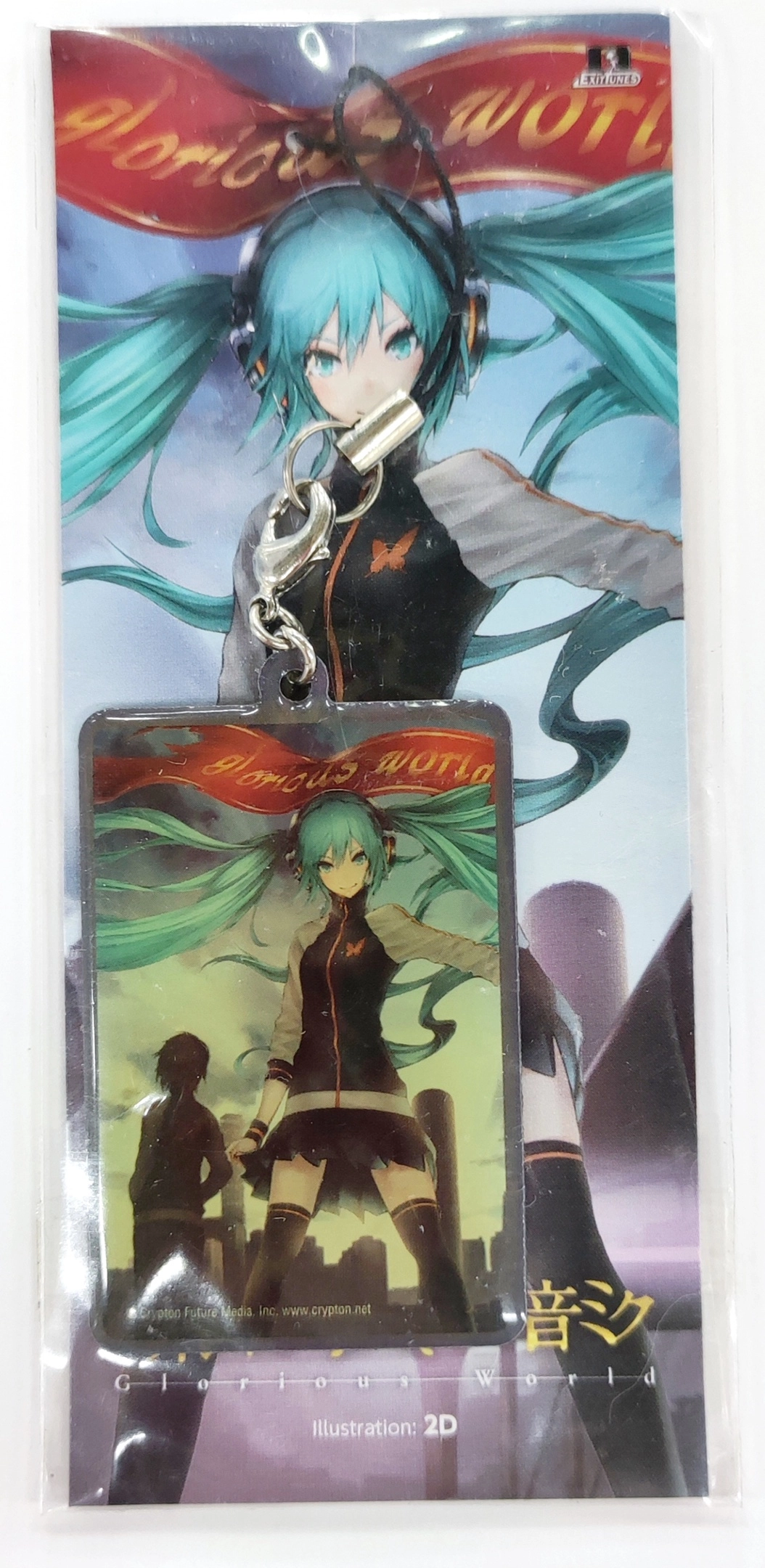 Vocaloid Hatsune Miku keychain Мику брелок