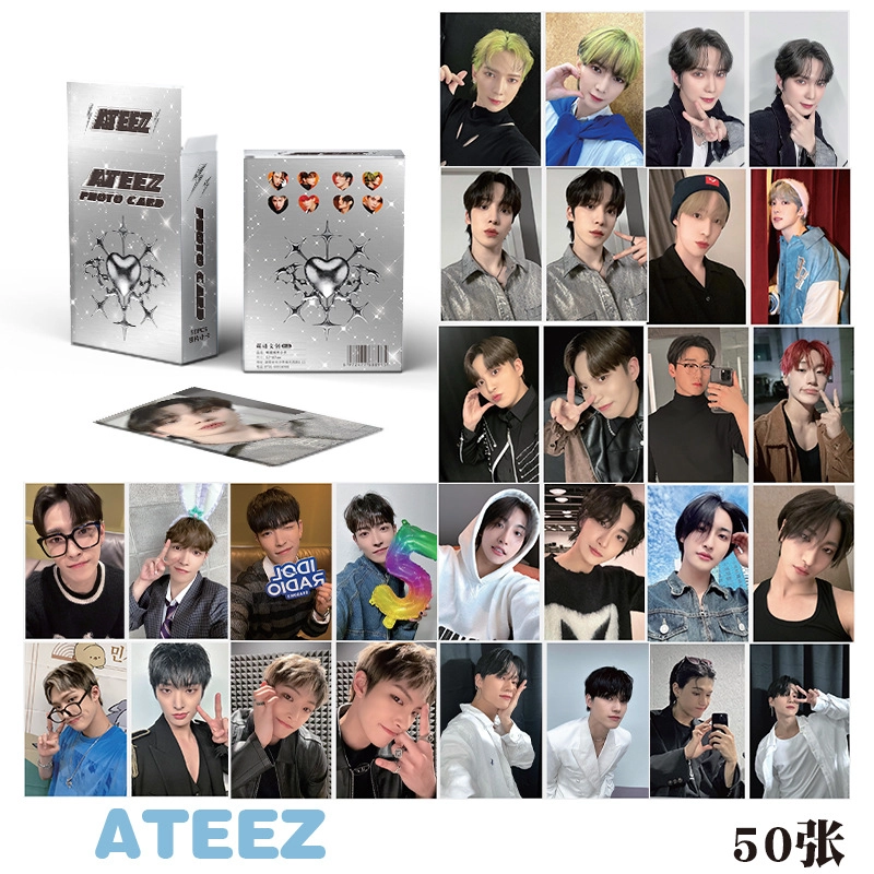 ATEEZ Lomo Card карточки 3 (цена за 1 из 50)