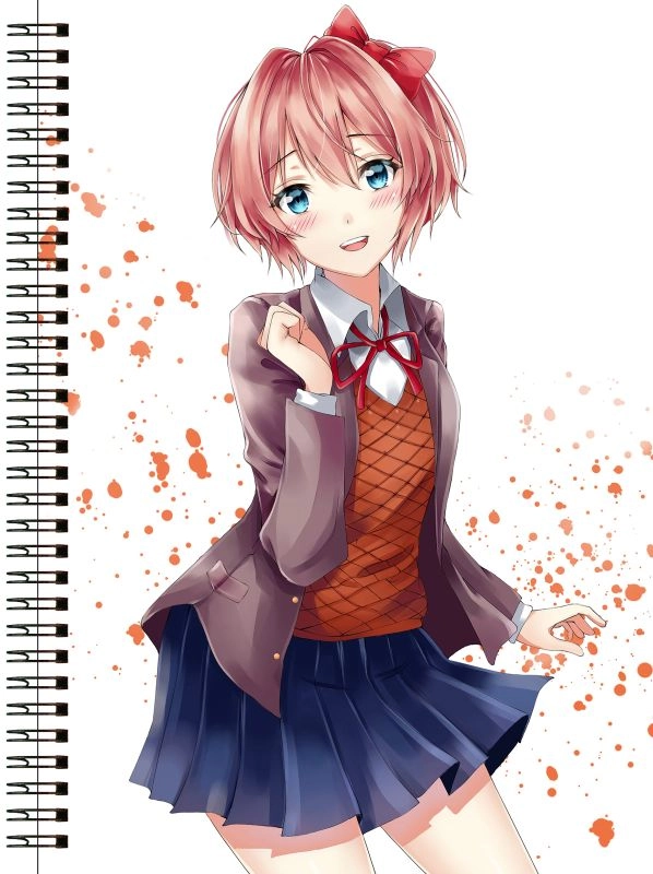 Блокнот А5 Doki Doki Literature Club [BL5_DoDo_003S]