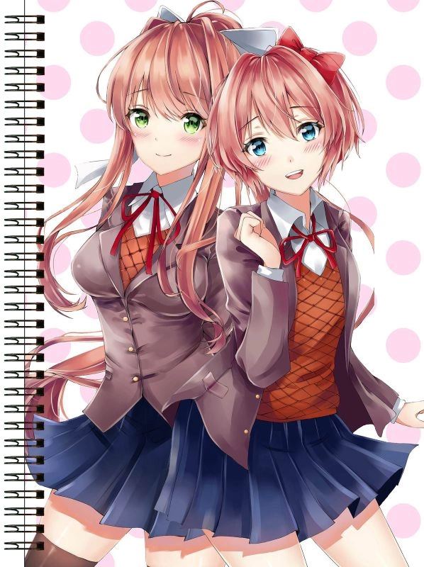 Блокнот А5 Doki Doki Literature Club [BL5_DoDo_007S]