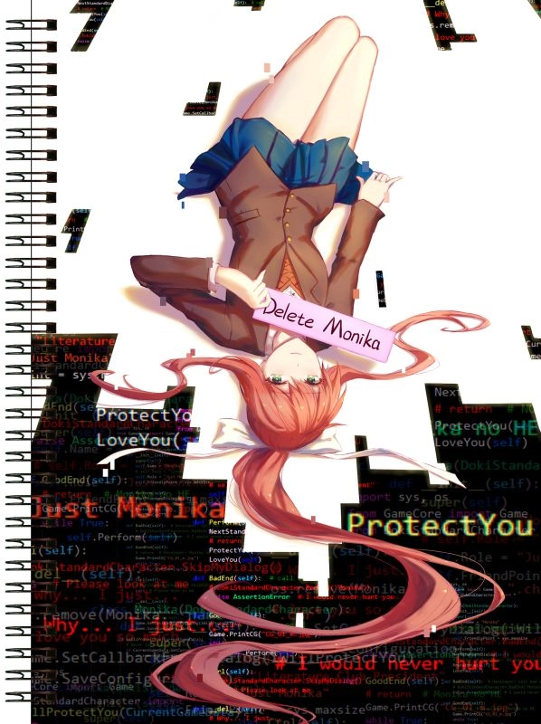 Блокнот А5 Doki Doki Literature Club [BL5_DoDo_014S]