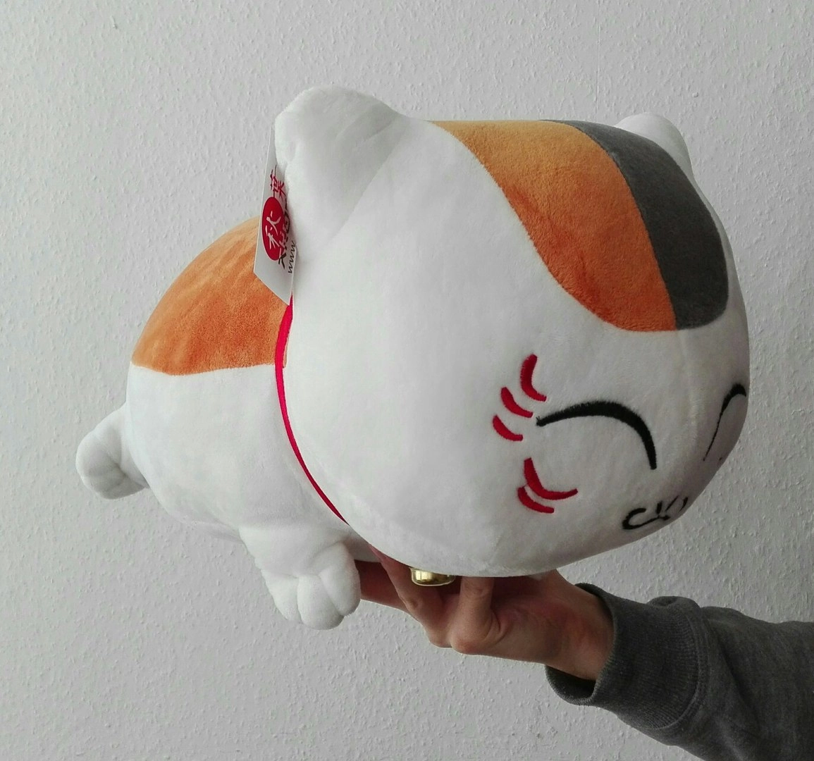 Natsume Yuujinchou plush Нянко-сенсей мягкая игрушка закрытые глаза (50cm)