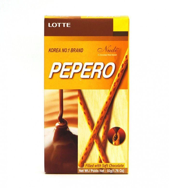 Pepero Choco Filled With Chocolate Пеперо Соломка С Шоколадной Начинкой