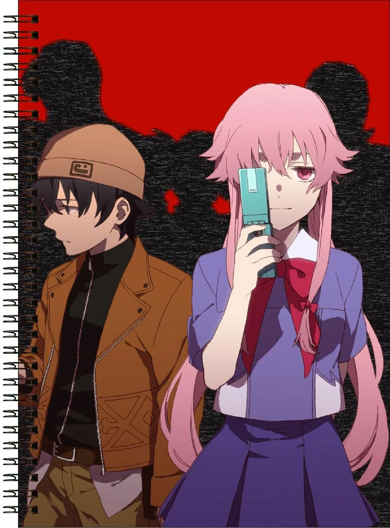 Блокнот А6 Mirai Nikki [BL6_Mira_331S]