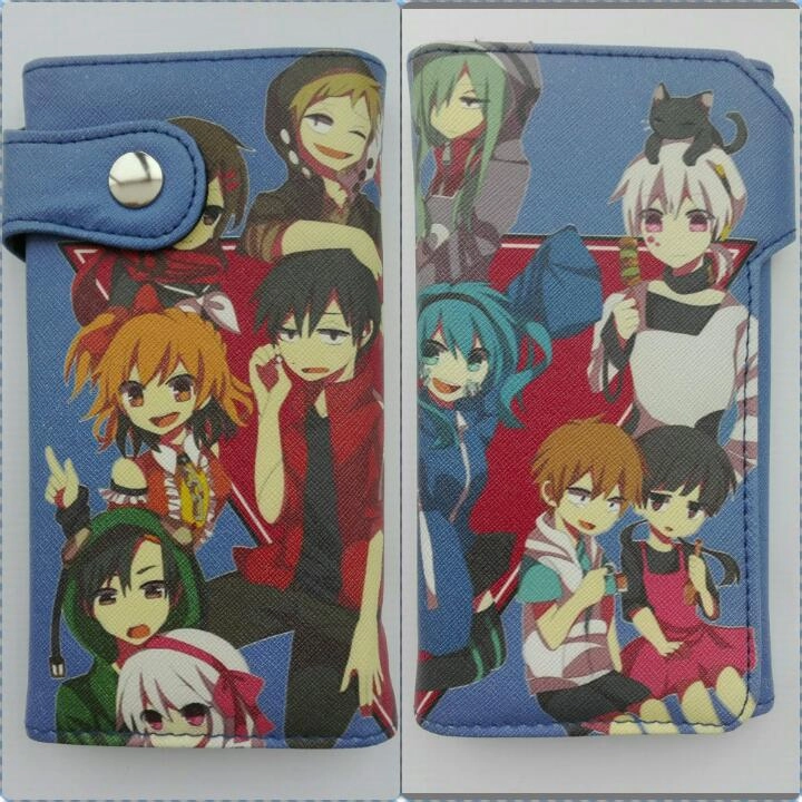 Kagerou Days Vocaloid Wallet Актеры города Мекаку Кошелек