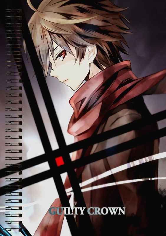 Блокнот А5 Guilty Crown [BL5_GCro_317S]