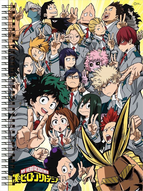 Блокнот А6 Boku no Hero Academia [BL6_HeAc_002S]