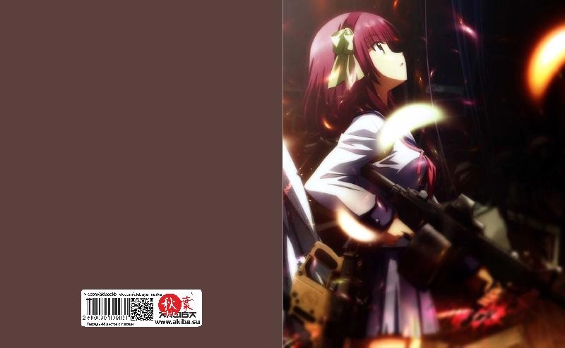 Тетрадь 48 листов в клетку Angel Beats [T_AB_003S]