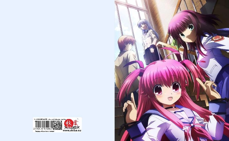 Тетрадь 48 листов в клетку Angel Beats [T_AB_006S]