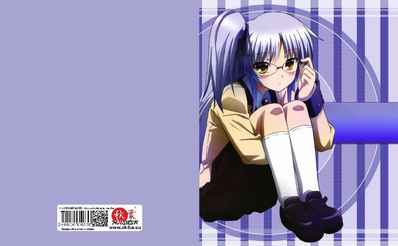 Тетрадь 48 листов в клетку Angel Beats [T_AB_014S]