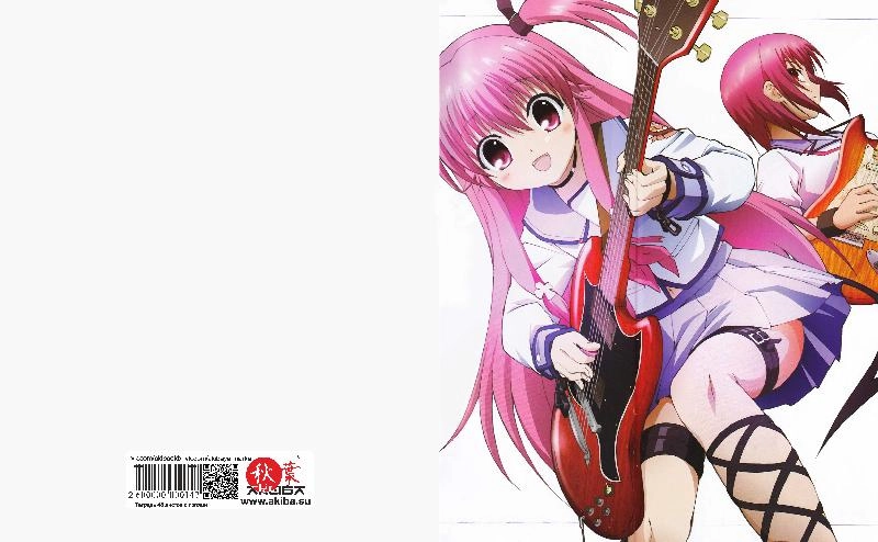 Тетрадь 48 листов в клетку Angel Beats [T_AB_015S]