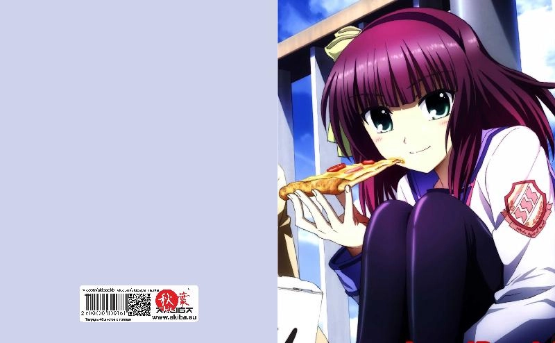 Тетрадь 48 листов в клетку Angel Beats [T_AB_017S]