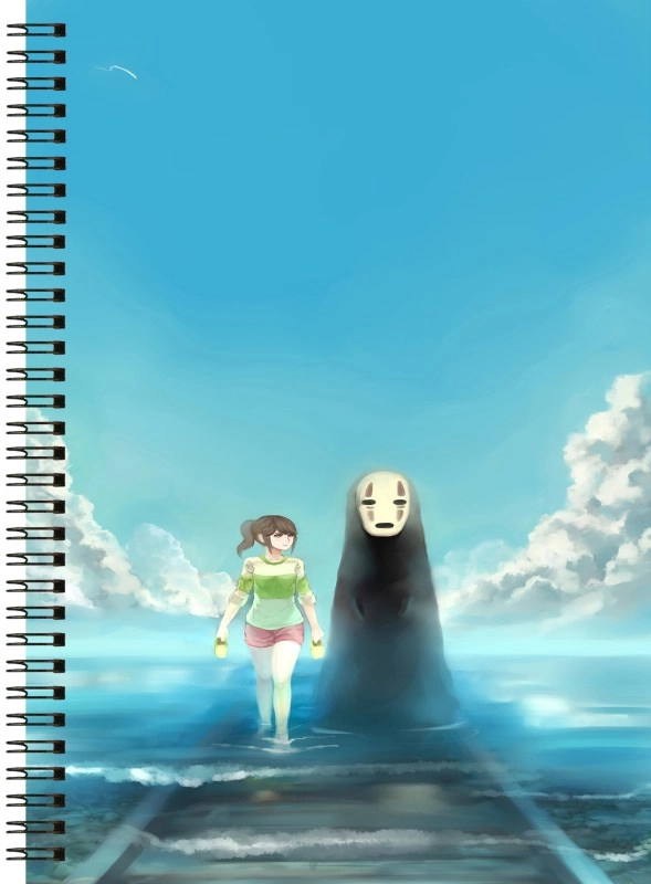 Блокнот А6 Spirited away [BL6_SpAw_012S]