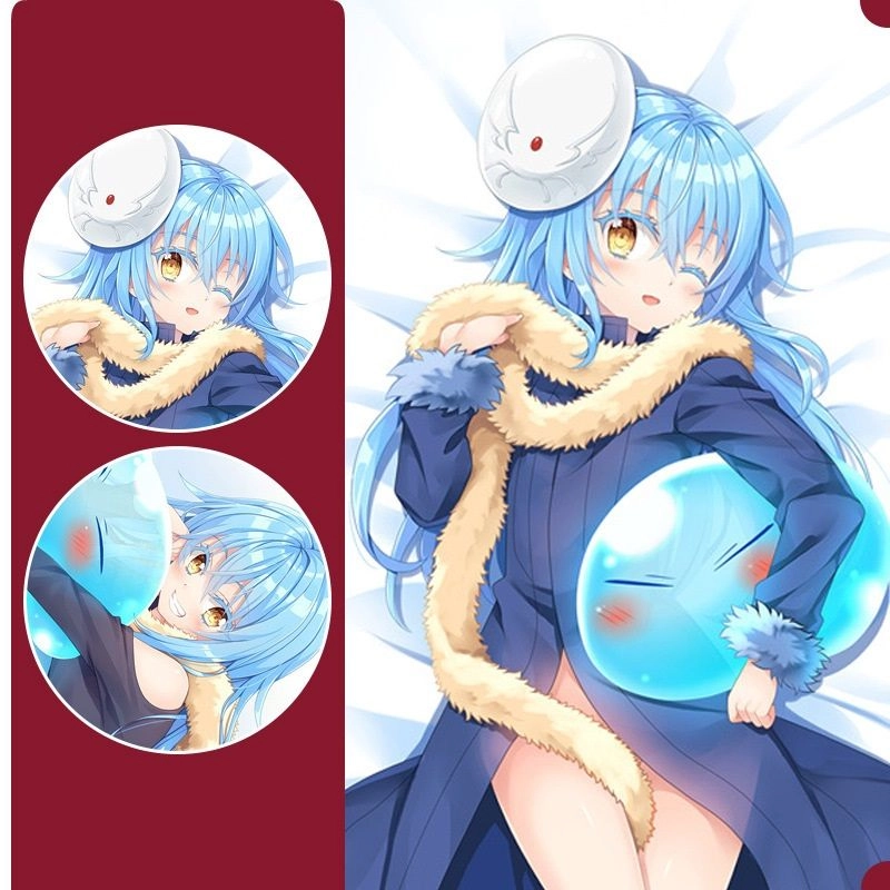 Tensei shitara Slime Datta Ken Dakimakura О Моем Перерождении В Слизь Дакимакура Наволочка 1