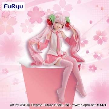 Noodle Stopper Figure Sakura Miku Wink Ver.