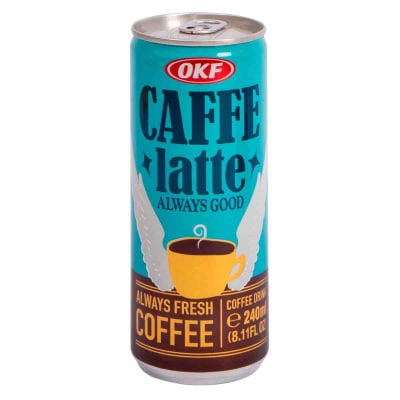 OKF Кофейный напиток Caffe Latte Кафе Латте, 240 мл