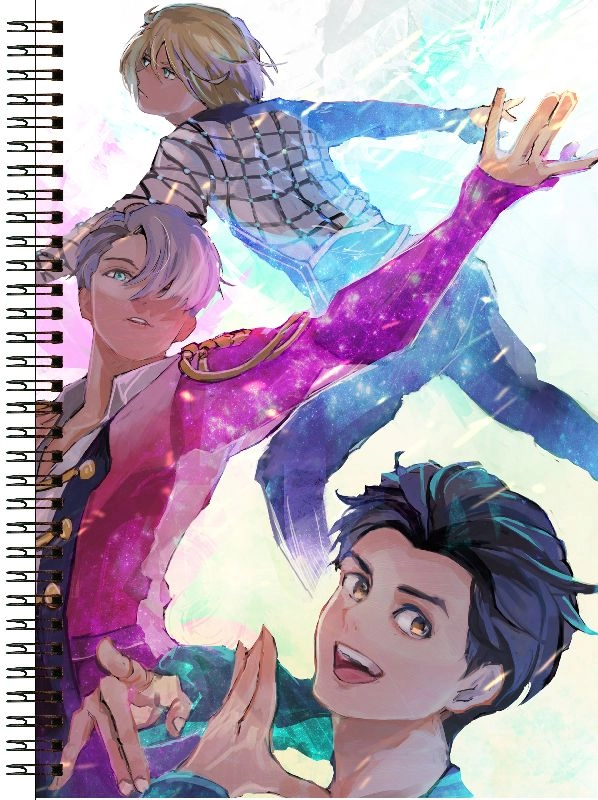 Блокнот А5 Yuri on ice [BL5_Yuri_004S]