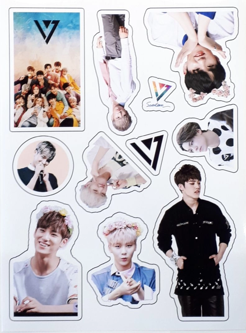 Seventeen Sticker Лист Стикеров