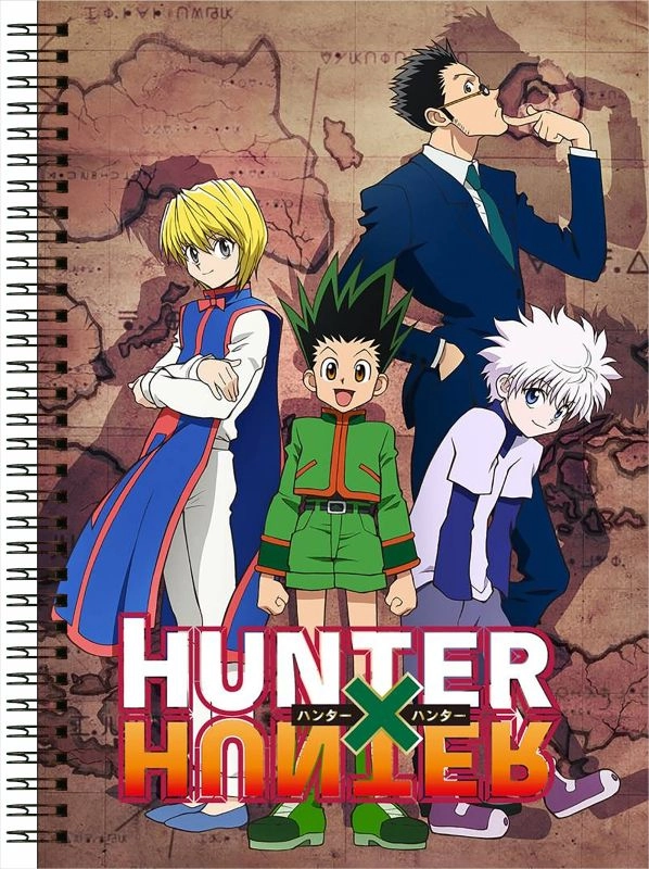 Блокнот А6 Hunter x Hunter [BL6_HXH_001S]