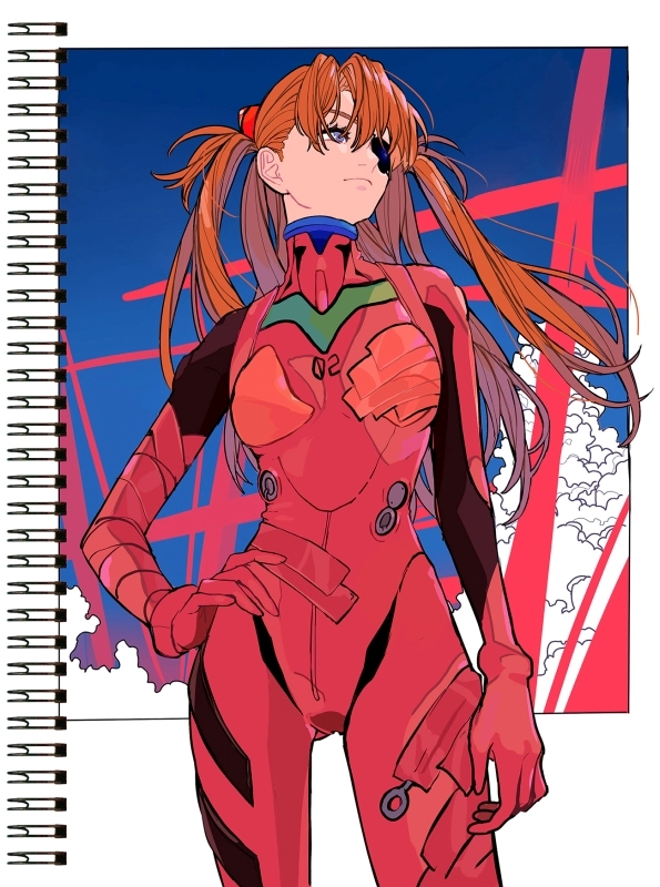 Блокнот А6 Evangelion [BL6_Eva_034S]