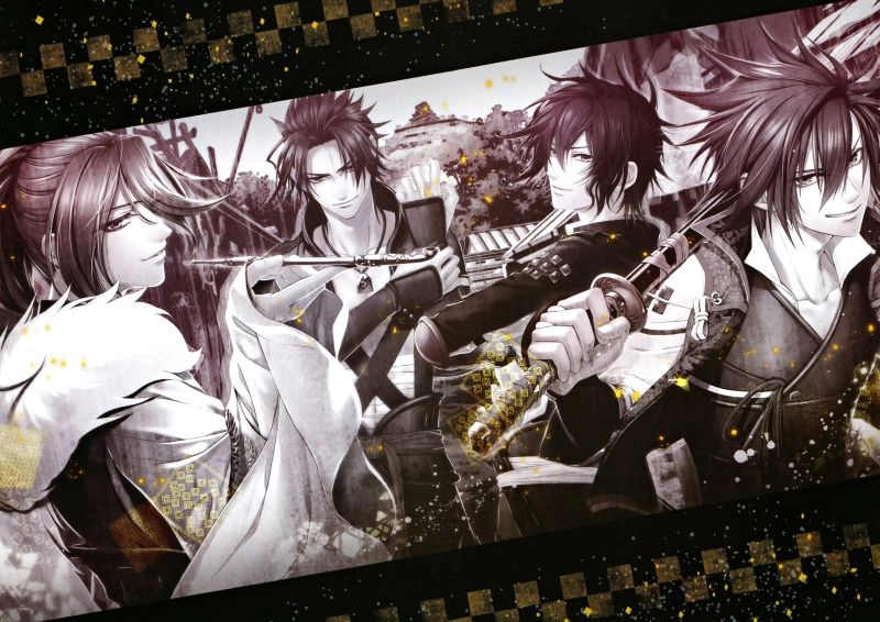 Плакат A3 Hakuoki Shinsengumi Kitan [3A_HakS_133S]